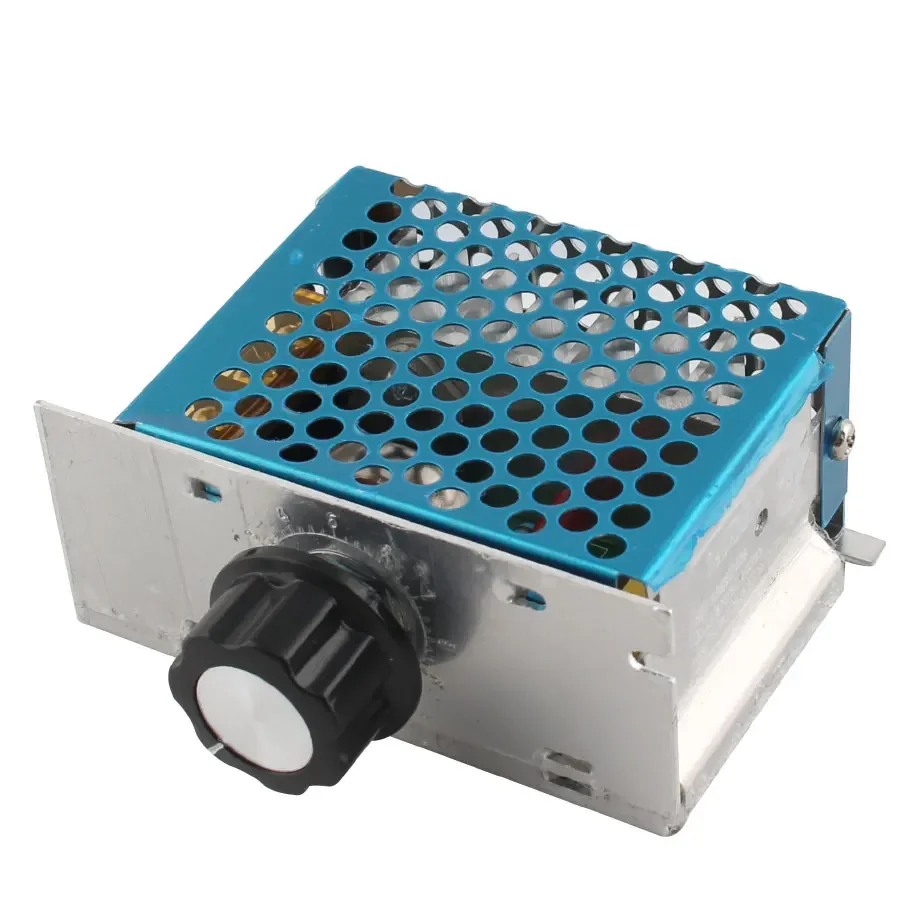 1Pcs 4000W High-Power Voltage Regulator for AC Motor Control with Dimming, Speed Regulation, and Temperature Control