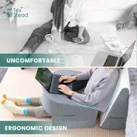 1 Pc Soft Reading Pillow, Arm Rest Lap Desk Pillow for Gaming,Working, Sitting in Floor Sofa,with Removable and Washable Cover 18