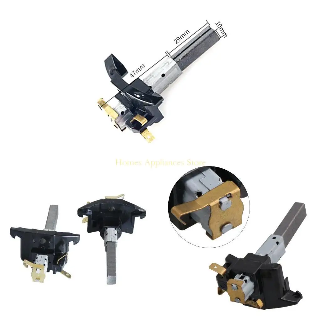 D0AB 2PCS Motor Carbon Brush Pet Blowing Match