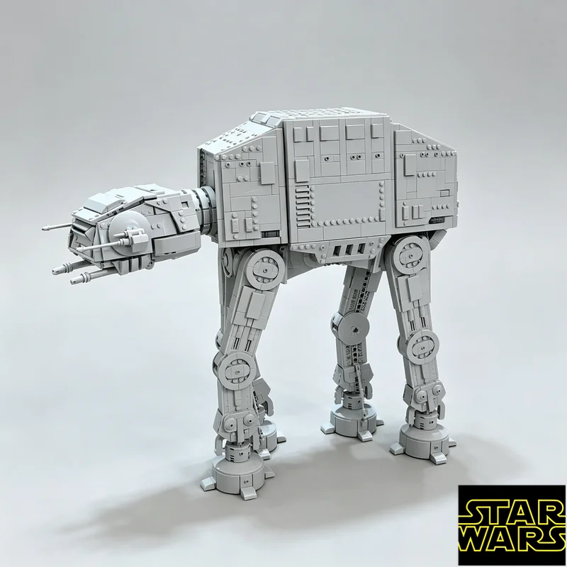 

4882pcs MOC AT-AT Walker PlusSize Assembly DIY Set Famous Film Series Adult Toys Birthday Gifts Creative Brick Model