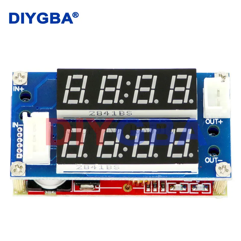 2 in 1 XL4015 5A Adjustable Power CC CV Step-down Charge Module LED Driver Voltmeter Ammeter Constant current constant voltage