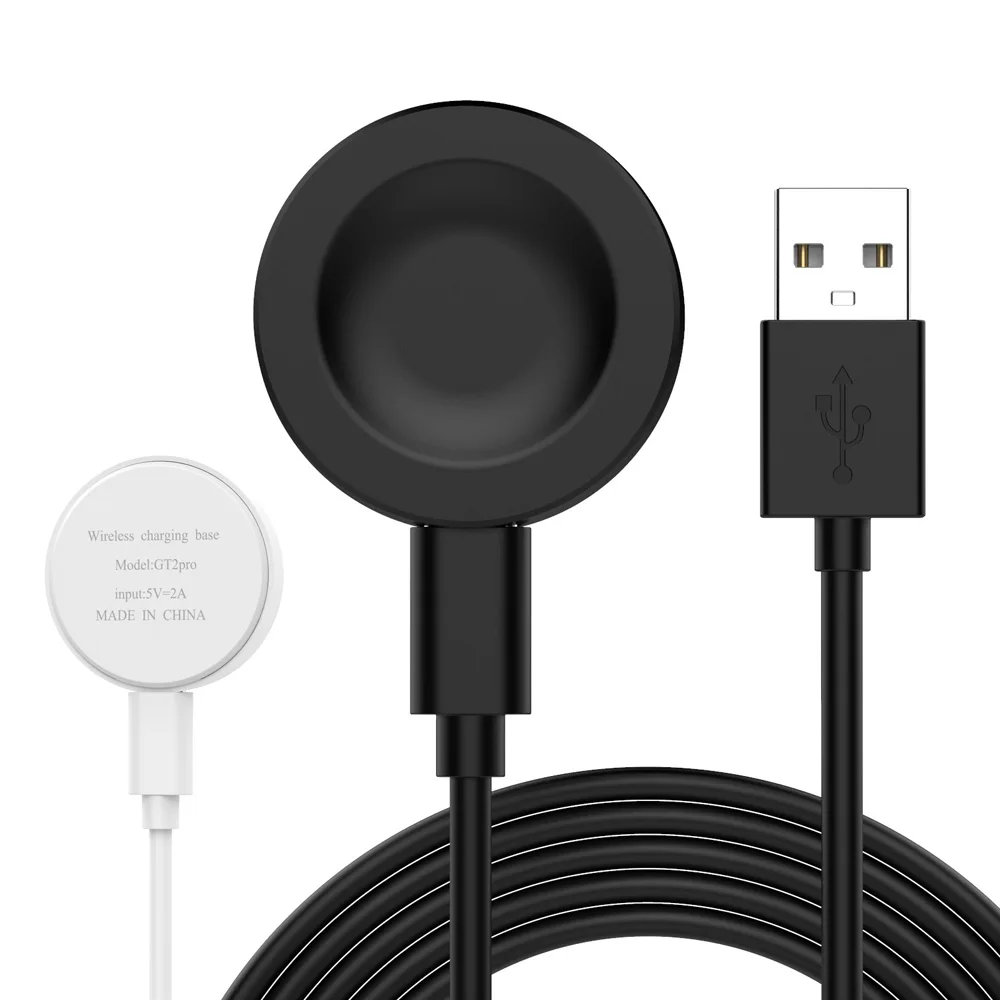 

Charger Dock for Huawei Watch GT4 46mm/ GT 5 41mm Charging USB Cable for Huawei Watch 4/ 4 Pro/ 3 Pro / GT2 Pro White/ Black