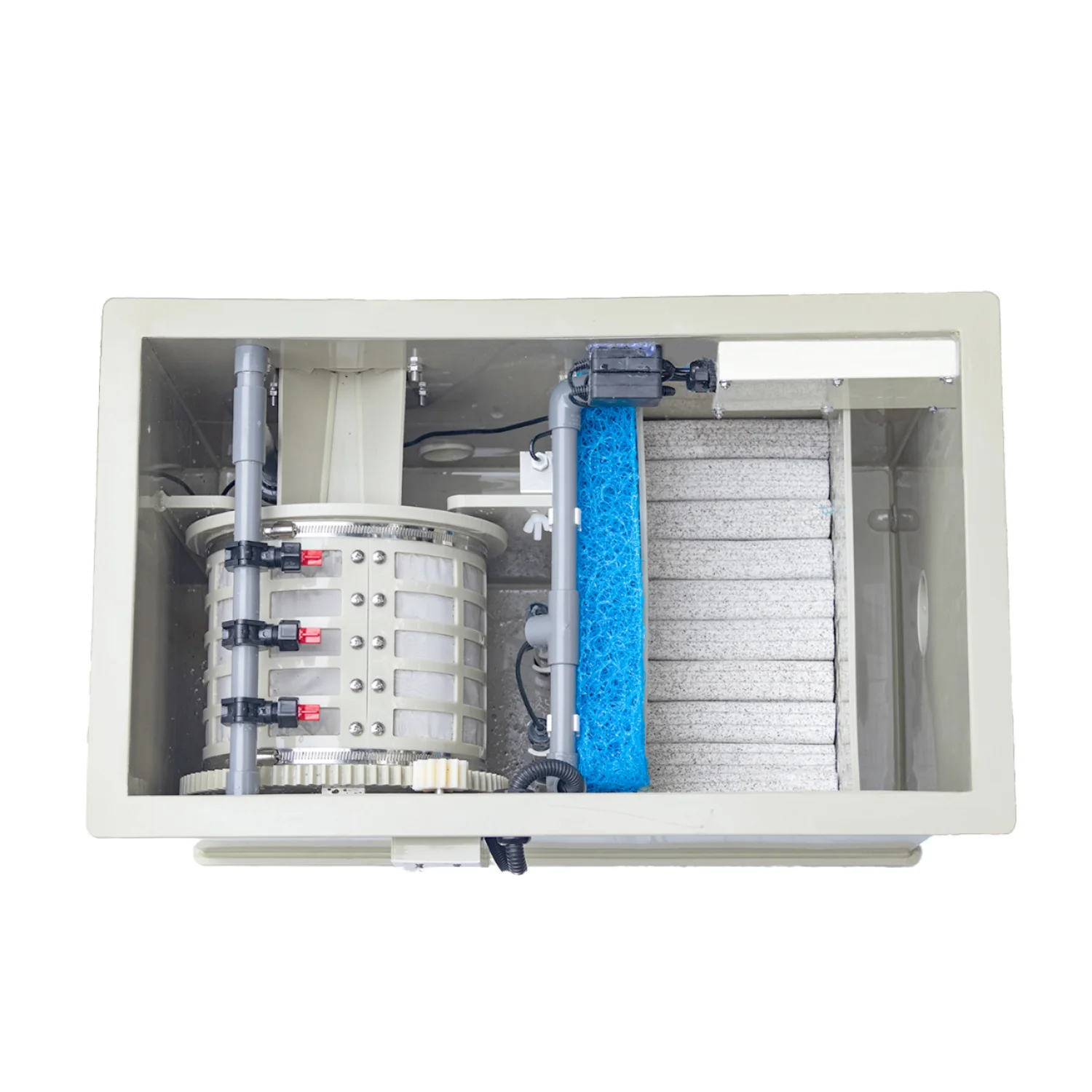 

Small Koi Pond Filter 3-20m3 Family Home Automatic Aquarium Fish Tank Purification System 5m3/h 110-240V