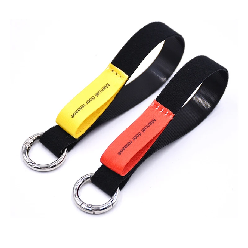 For Tesla Model 3 Y YL Juniper Highland 2025-2020 2026 Rear Door Emergencies Safety Pull Rope Emergency Handle Strip Accessories