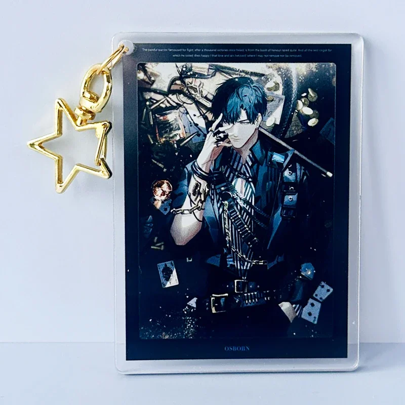 Anime Light and Night Evan Charlie Jesse Sariel Osborn Cosplay Standing sign Acrylic Xmas Gift Brick Keychain Backpack Pendant