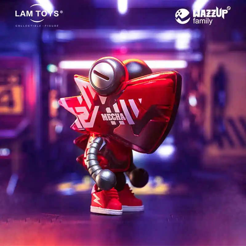 ของเล่นรถ Wazzupbaby Chameleon รุ่นที่ 4 แบบกึ่งกลไก ของแท้สุดฮิต กล่องสุ่ม งานแฮนด์เมด ของขวัญสุดเท่ ของเล่นสุดฮิต ของตกแต่งรถ