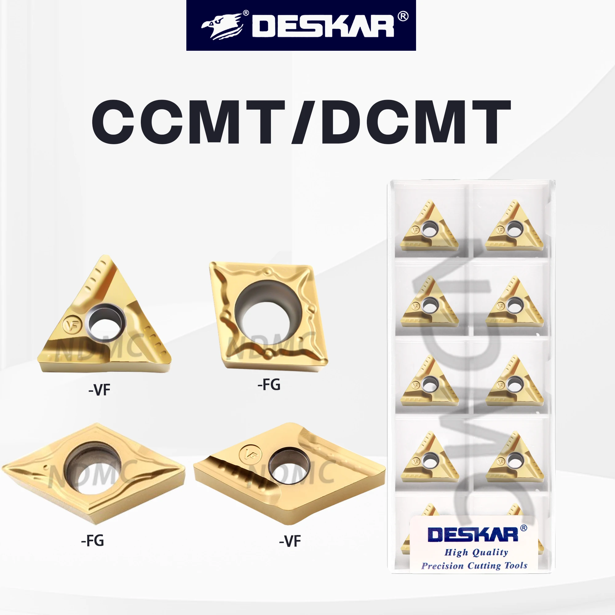 

CNC Lathe CCMT09T304-FG LF90S/DCMT11T304-FG LF90S/TNMG160404R-VF /DNMG150404R-VF LF90S Metal Ceramic Turning Series Cutting Tool