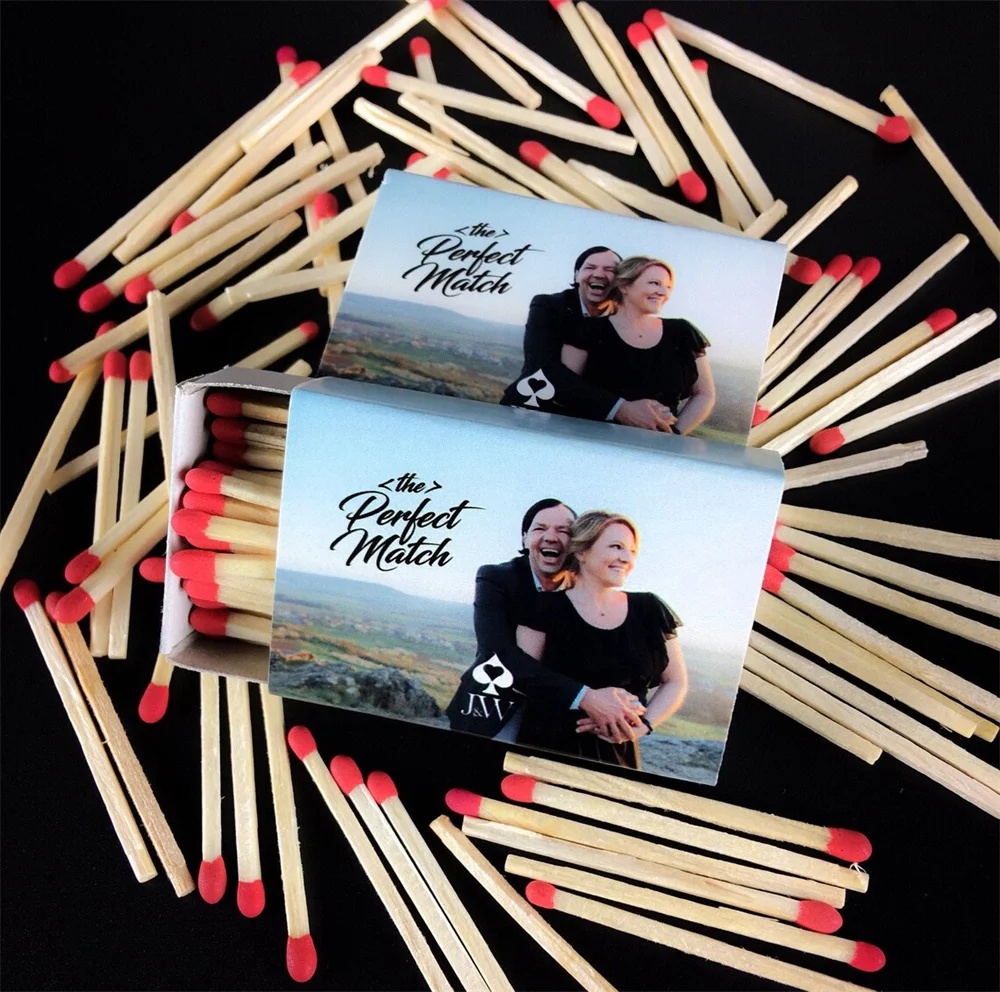 Matchbox Wedding Favors - Personalized Favor, Bridal Shower Favors, Loot Bag Ideas, Favor for Wedding, Wedding Guest Gift, Custo