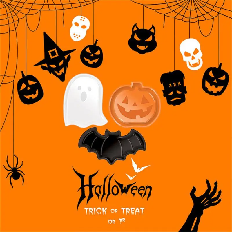 Cookie Tray High Quality And Durable Bright Colors Pumpkin Shape Haunted House Decoration Party Snack Tray Realistic Modeling