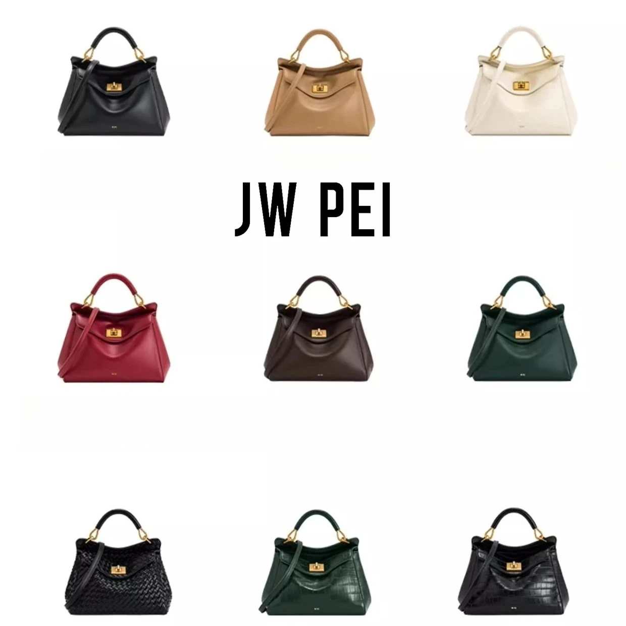 

JW PEI Niche Design Premium Sense of Light Luxury Bags Single Shoulder Crossbody Bag Large Capacity Fanny Packs Handbag