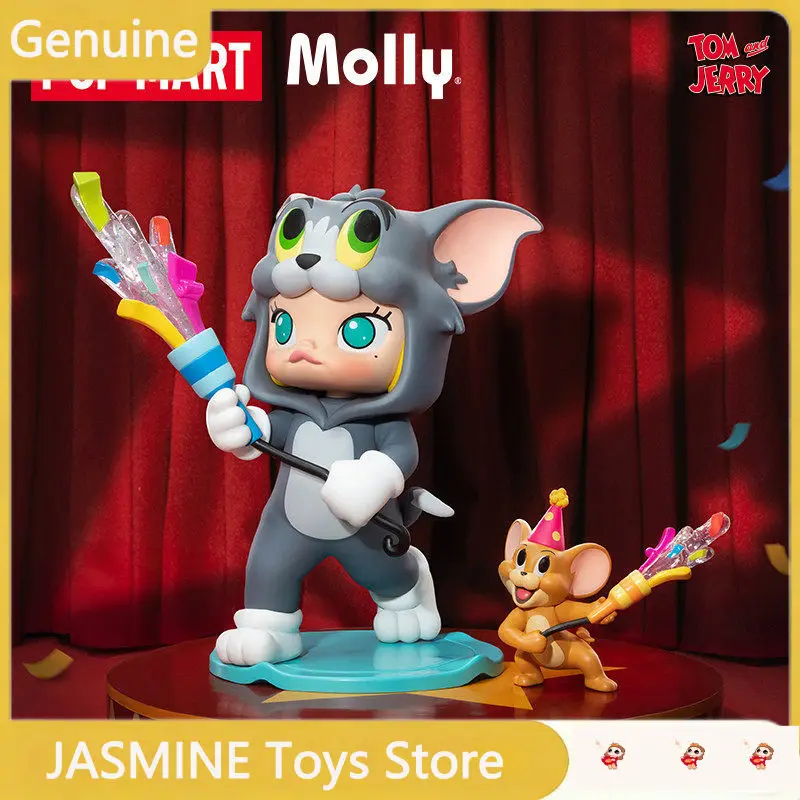 

POP MART Molly Tom And Jerry Collectible Figure Cosplay Style Desktop Decorative Ornament Gift For Anime Fans And Toy Collectors