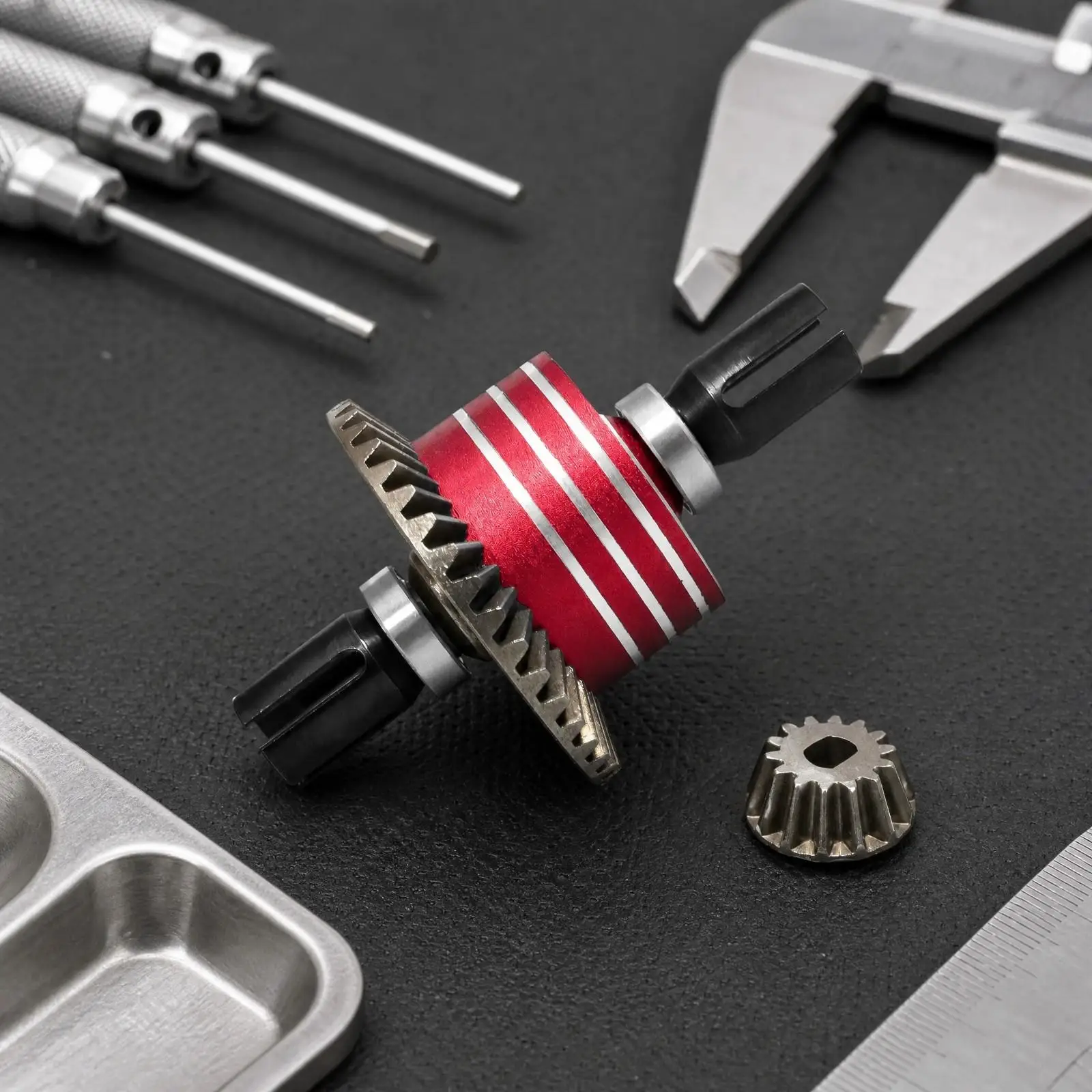 Replacement 39-Tooth Alloy Differential Gear Assembly Metal 1/10 Scale RC Car