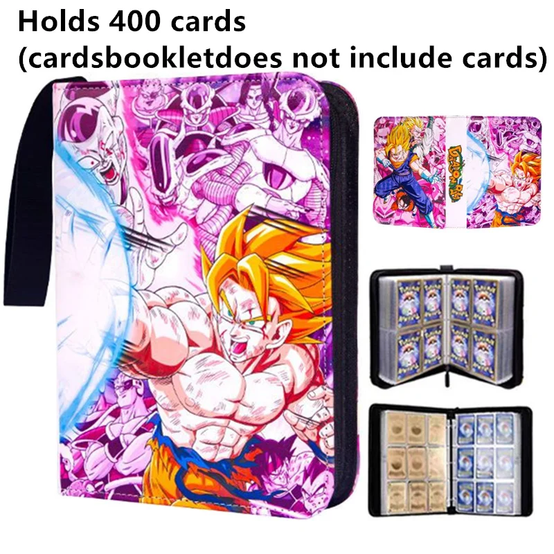 ドラゴンボールZ カードバインダーカード付き ドラゴンボールZカードアルバムブックフォルダー、ダブルポケット