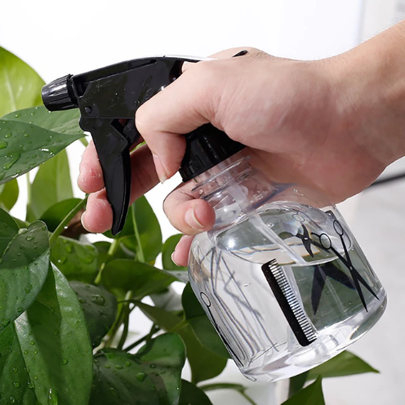 

1PC 250ml High Quality Plastic Hairdressing Convenient Spray Bottle Blow Can Plant Flower Water Sprayer