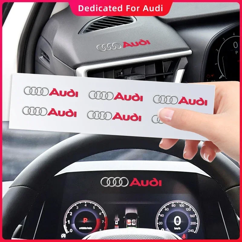 Car Door Handle Sticker Rearview Mirror Protective Decal Stickers For Audi A3 8L 8V 8P A4 B5 B6 B7 B8 A5 A6 C5 C6 C7 A7 A8 D2 D3