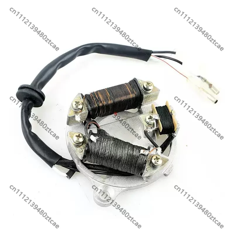 Motorcycle dual‑wire magneto coil stator assembly replacement spare parts