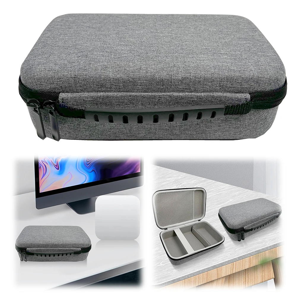

Hard Case for Mac Mini M4 Waterproof Travel Carrying Case Portable Storage Bag Storage Box for Mac Mini Desktop Computer M4 Chip