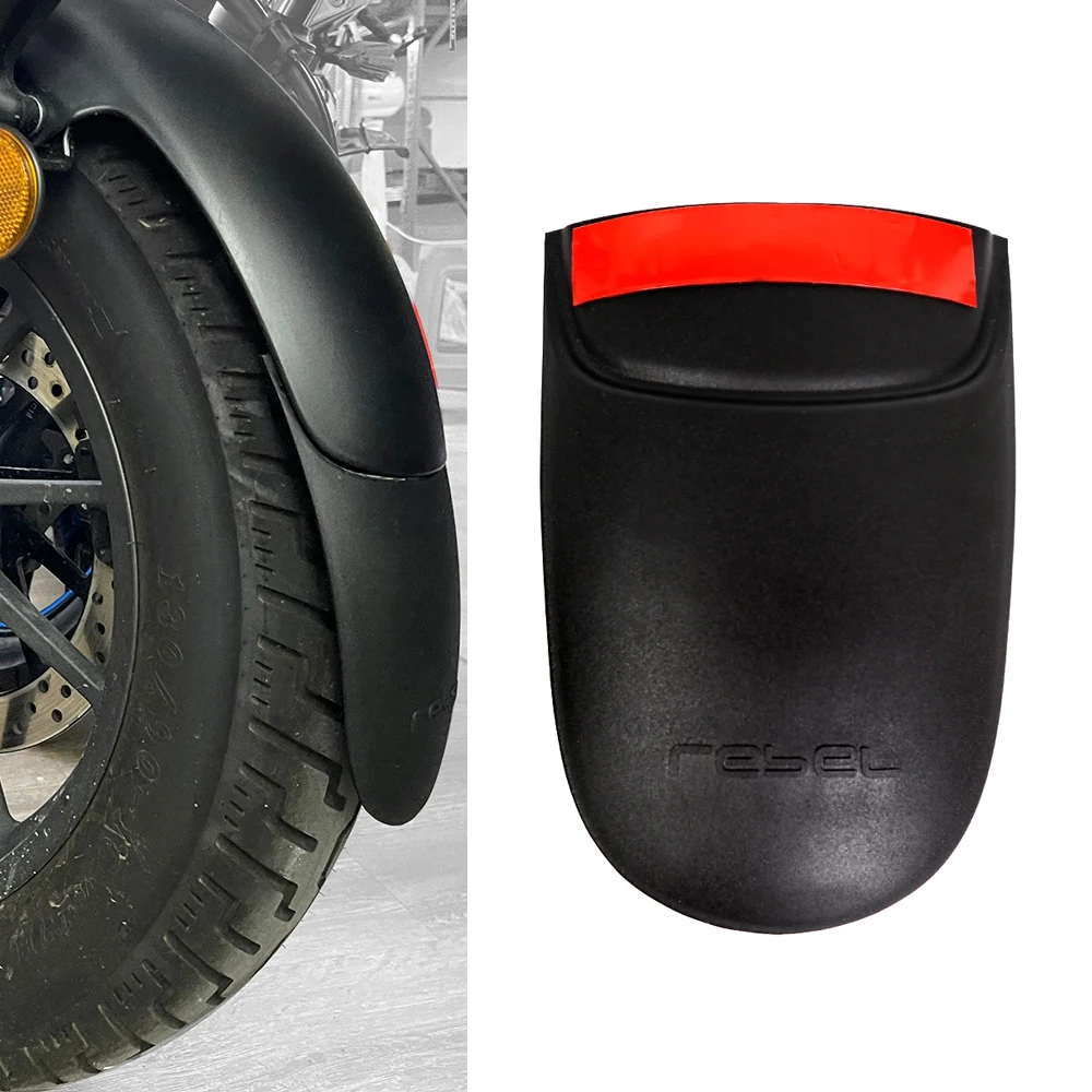 Extensión de guardabarros delantero, accesorios protectores contra salpicaduras para HONDA Rebel CMX 250, 300, 500, rebelde 300, cmx500, rebelde 500