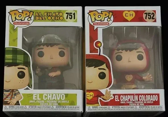 New Funko Pop Television Toys El Chavo #751 Chapulin Colorado #752 Vinyl Figure Collectible Model Doll for Fans Gift