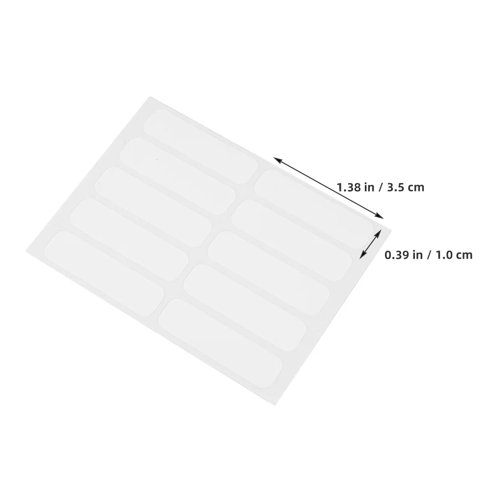 200pcs Cloth Label Stickers No-Iron Writable Waterproof For Clothing Hats Bags Shoes Baby Bottles School Supplies Name For