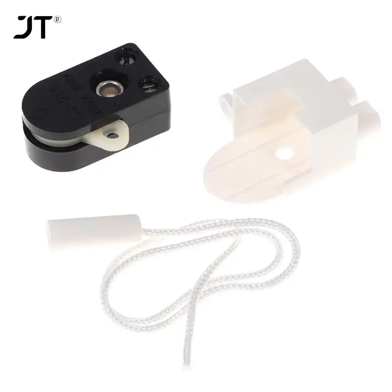 2pcs European Regulation 2p 3p Core Wire 200 Open Single Pull Control Switch Eu Wall Led Lamp Light Cable Switch