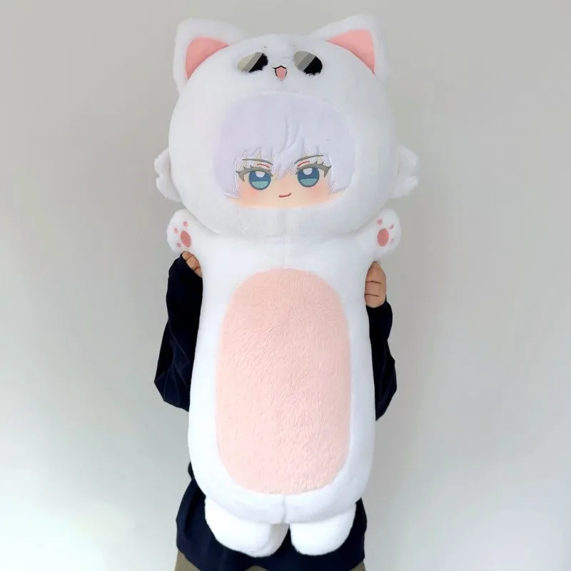 Popular 80cm Jujutsu Kaisen Plush Toys Cute Soft Stuffed Anime Pillow Cushion Home Decoration Toy Birthday Christmas Gift