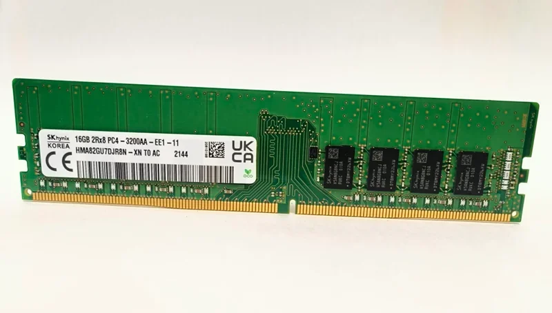 【送料込み】SK hynix PC4-3200AA 16GB×2枚◆動作確認済み SK hynix 16GB 2Rx8 PC4 3200AA DDR4 3200MHz Pure ECC UDIMM 16G RAM