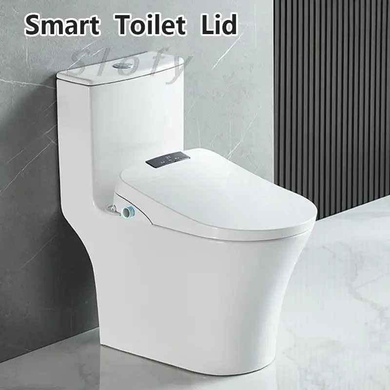 Toilet Smart Bidet Universal Lid Toilet Bowl Toilet WC Cover Warm Air Dryer Water Wind Temperature For Bathroom Bathroom WC