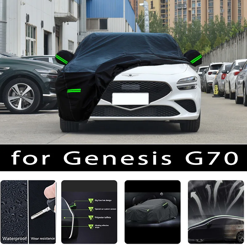 

For Genesis g70 protective covers, it can prevent sunlight exposure and cooling, prevent dust and scratches