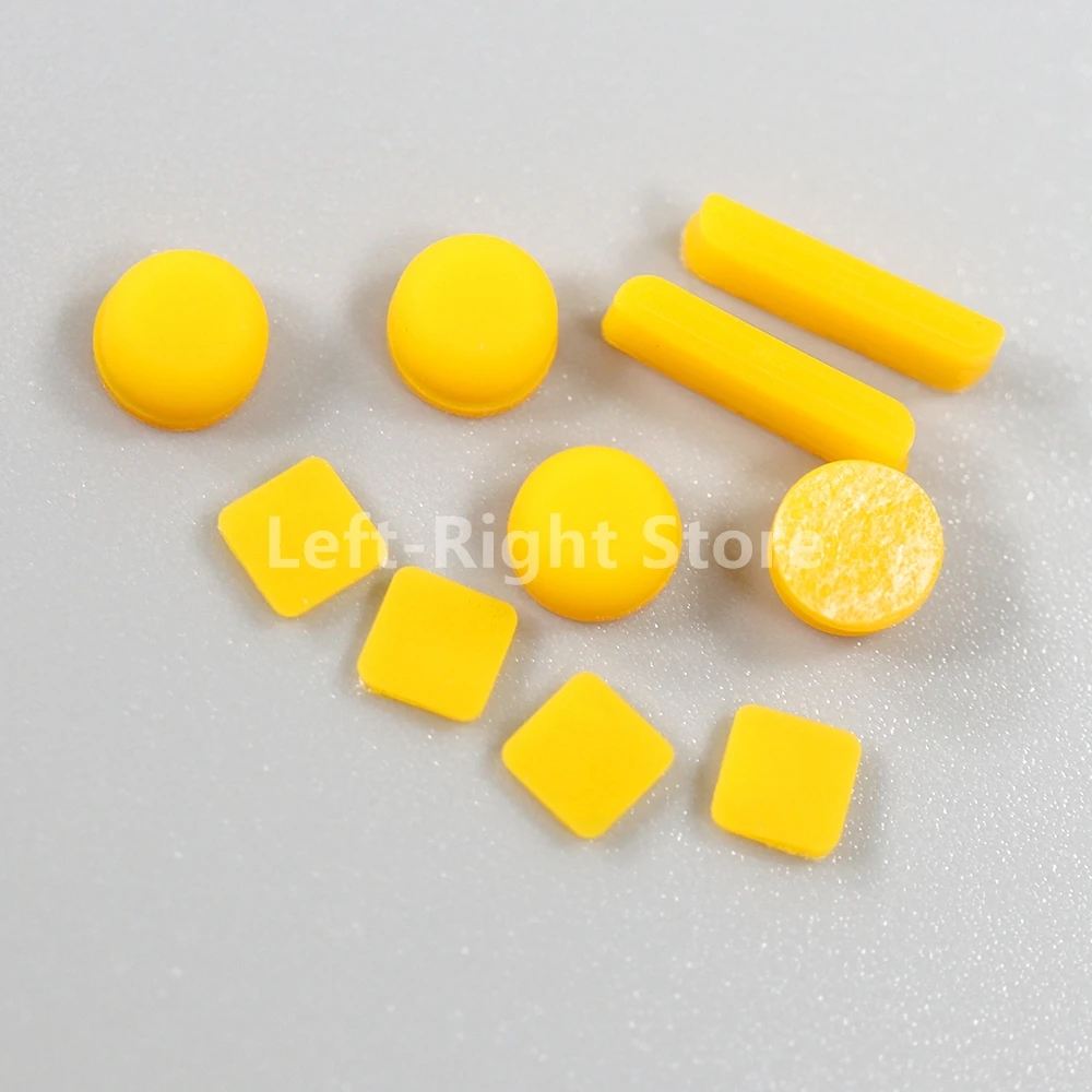 100 مجموعات استبدال ل NDSi XL العلوي شاشة LCD مسامير غطاء المطاط التوصيل ل DSIXL LL وحدة التحكم المسمار قواعد مطاطية غطاء