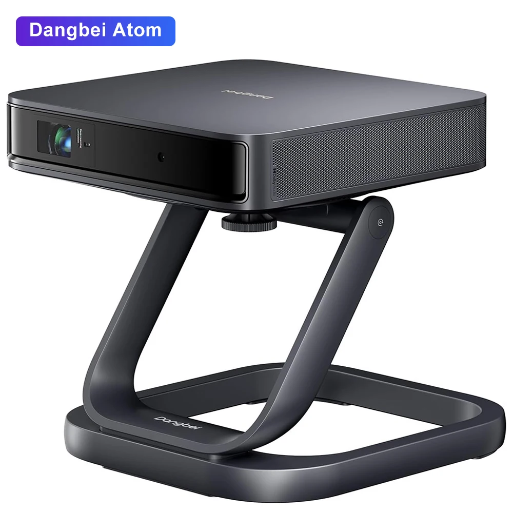 The World First Google TV  Projector Dangbei Atom Mini Portable 1200 ISO  DLP Projector ALPD L-aser 1080 4K Smart Projectors