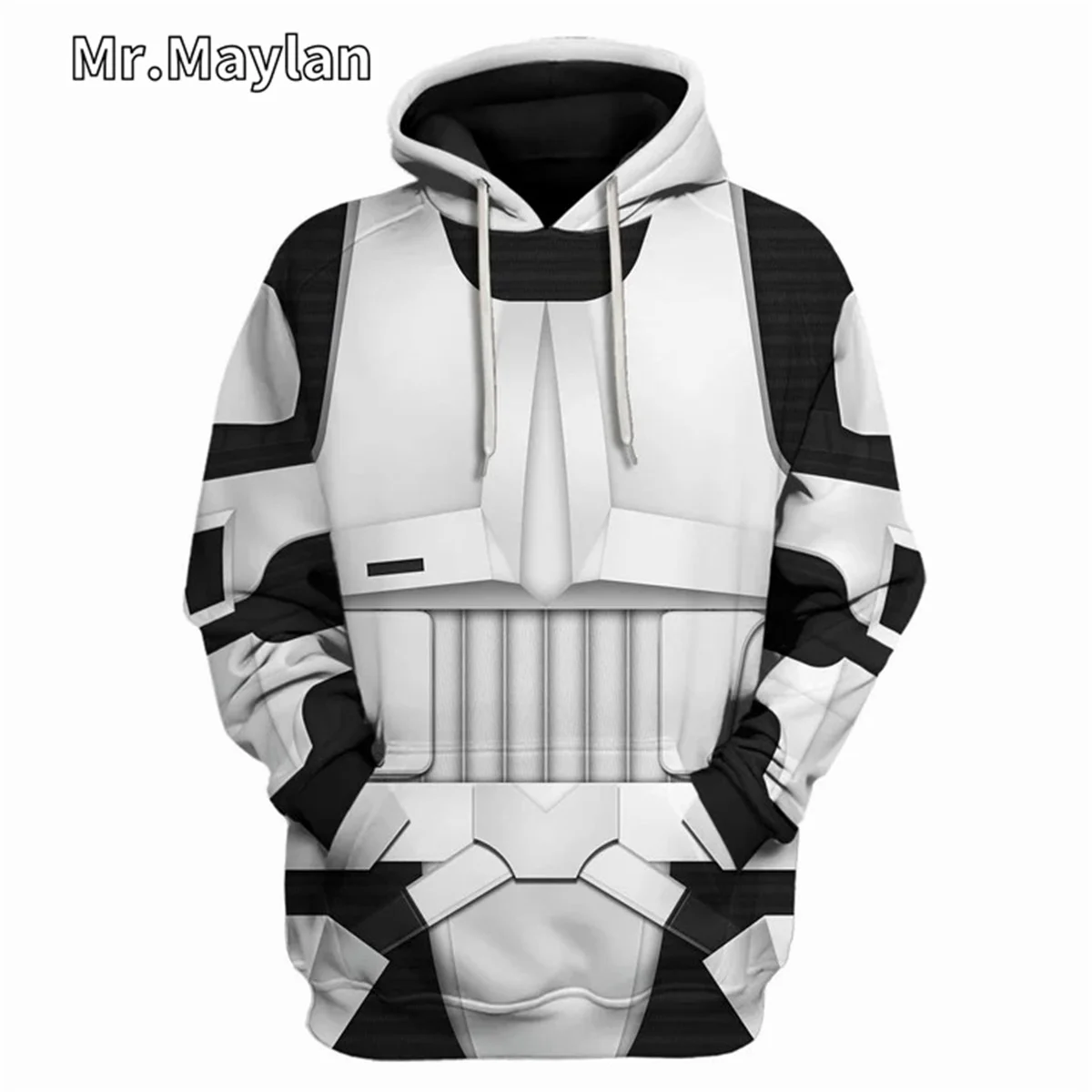 Biker Scout Return Uniform Cosplay Costume 3D Unisex Hoodie Men Sweatshirt Streetwear Zip Pullover Casual Jacket Tracksuits