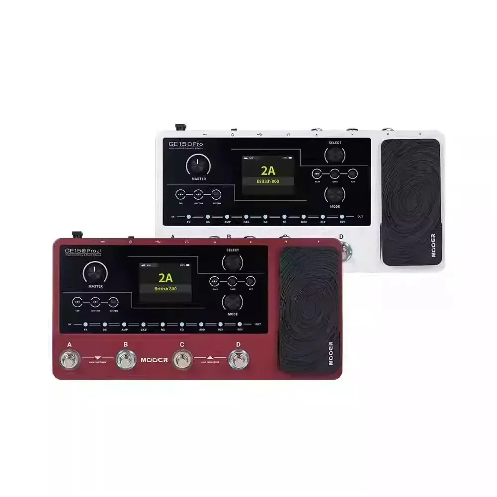 MOOER Magic Ear GE150Pro GE150ProLI Wooden Guitar Bass Electric Guitar Integrated Effect Drum Machine