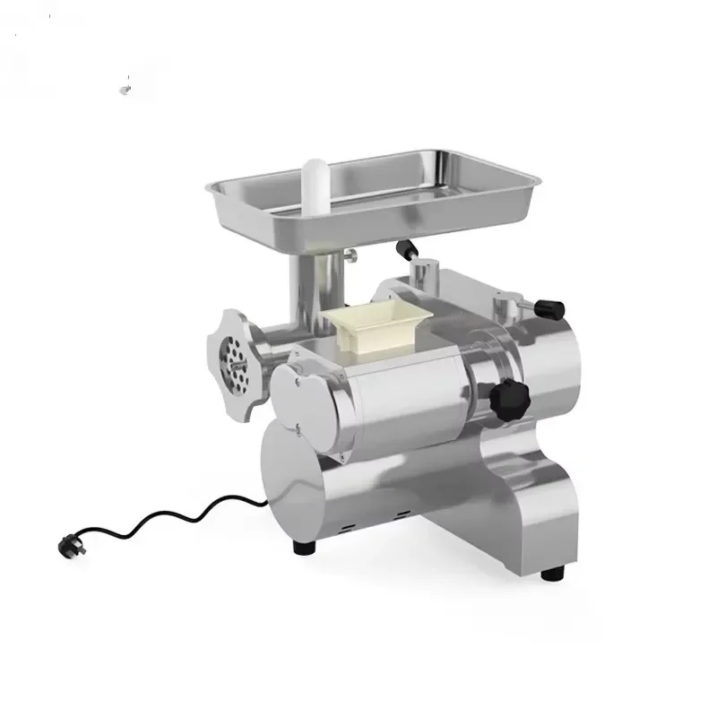 Commercial Electric Meat Grinder Heavy Duty Stainless Steel Food Processor for Beef Pork Sausage Making Kitchen Appliance