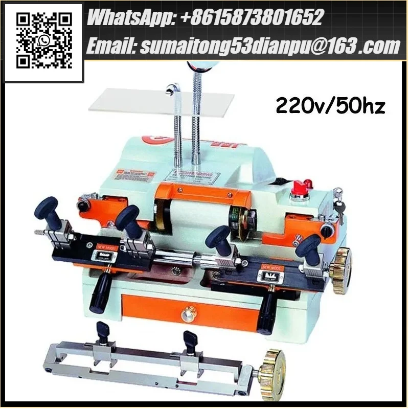 Key Cutting Machine Multi-Functional Key Duplicating Machine 220v/110v Key Making Machine for Locksmith 100E1
