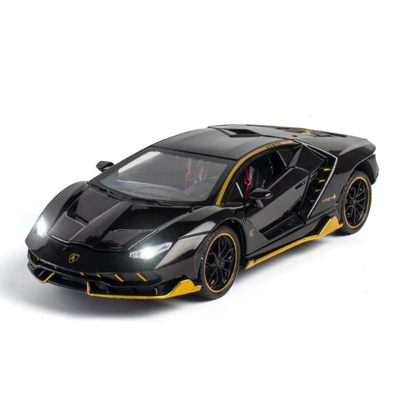 

1:24 Lamborghini Lp770 High Simulation Alloy Toy Car Metal Diecast Vehicl Model Pull Back Toy Cars Toys For Boys A227