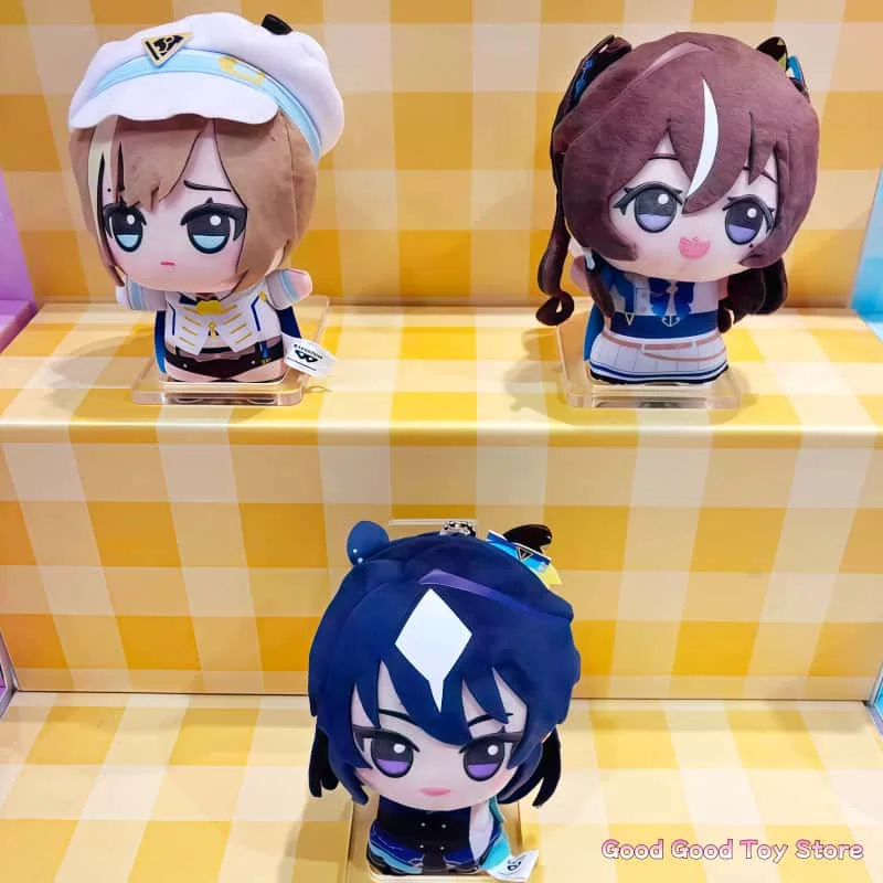 In Stock New Bandai Banpresto Uma Musume Plush Keychain Mini Soft Plush Pendant Vol.2 Anime Collectible Bag Decoration Gift Toys