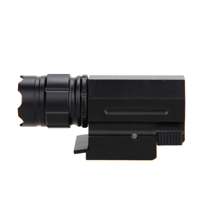 3 Mode Outdoors Zoomable Weaver Picatinny Mount Gun Tactical Flashlight Hunting Torch Light