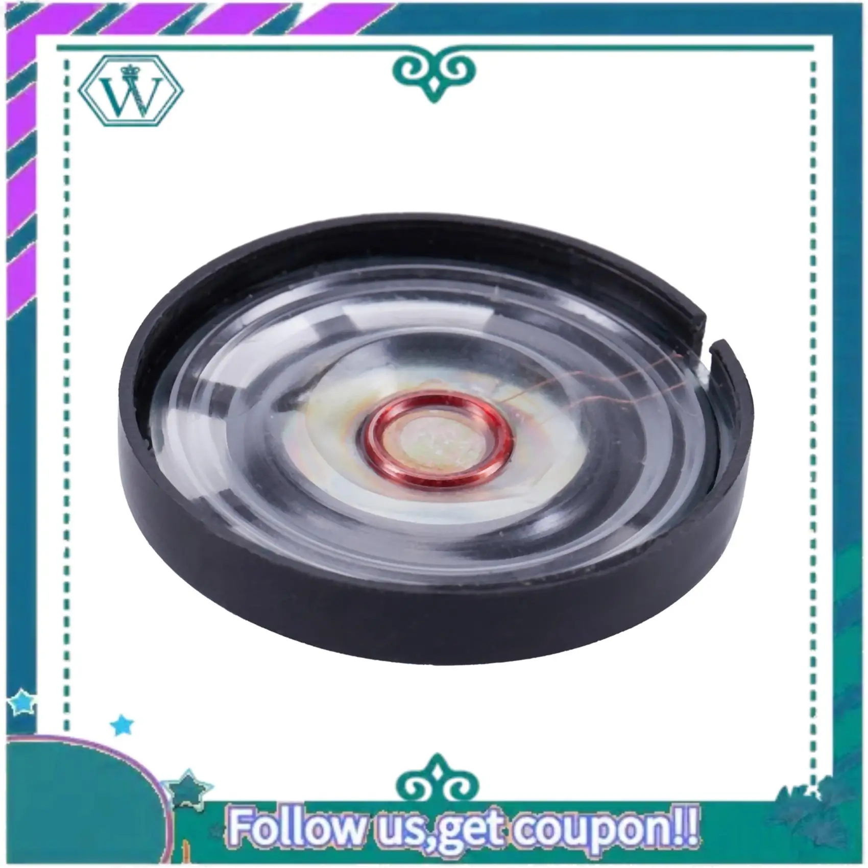 A75Q-10 Pieces 8 Ohm 0.25 W 29 Mm Magnetic Closure Speaker For Electric