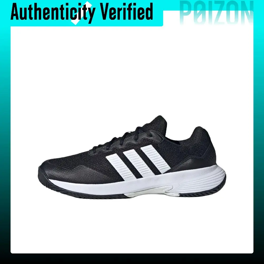 chaussures-de-tennis-adidas-gamecourt-2-low-top-pour-hommes-noir-ki0780