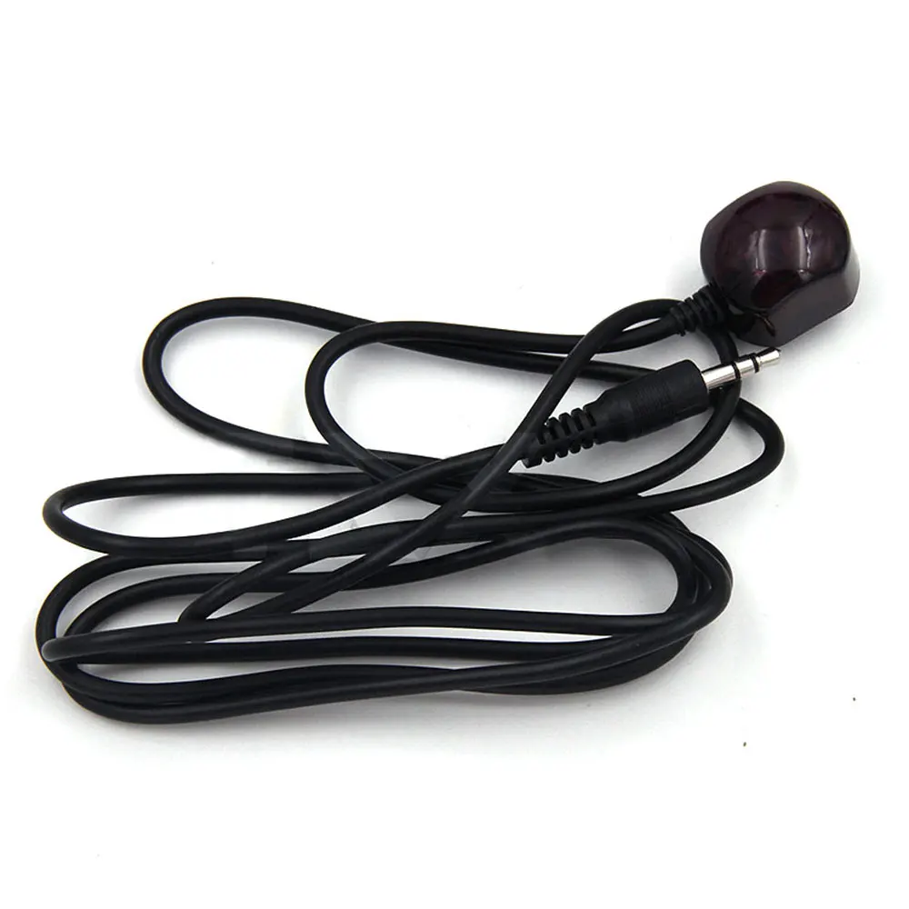 1/2/5/10 buah koneksi kabel ekstensi dari penerima kendali jarak jauh inframerah dari Set TV-kotak atas lebih sensitif 3.5mm
