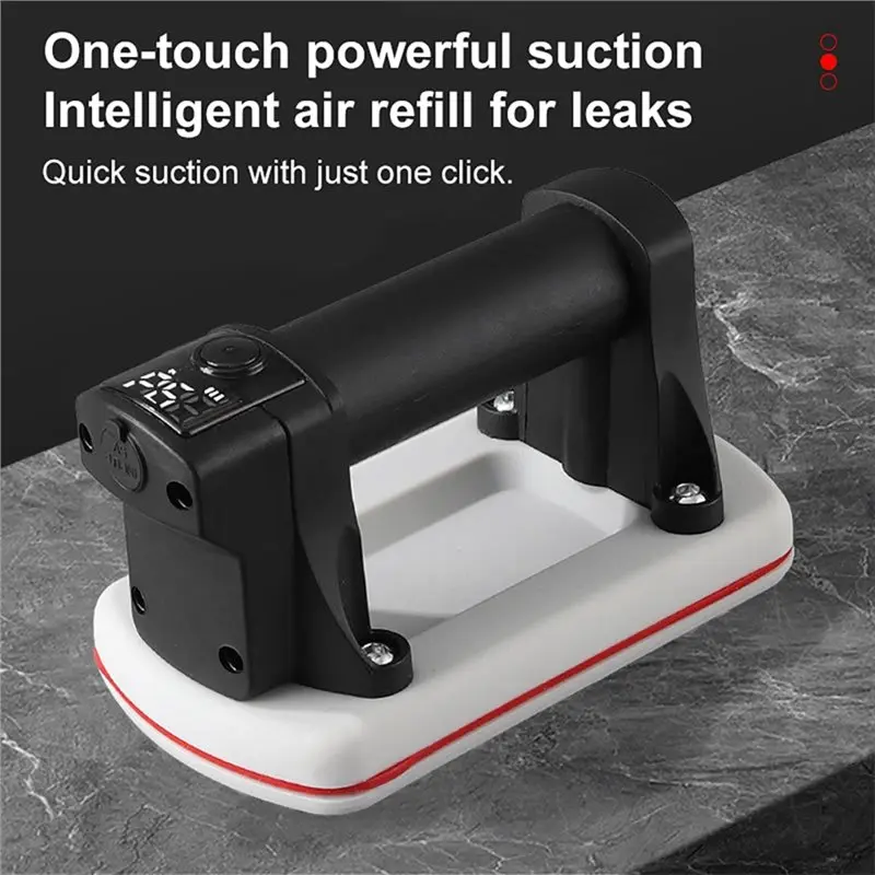 24-Hour Delivery Heavy-Duty 90KG Electric Vacuum Sucker Lifter With Rechargeable Battery And One-Click Start Functionality