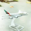 1:400 Scale Metal Airplane Emirates A380 Airlines Boeing Airbus 1 1:400 Scale Metal Airplane Emirates A380 Airlines Boeing Airbus 1
