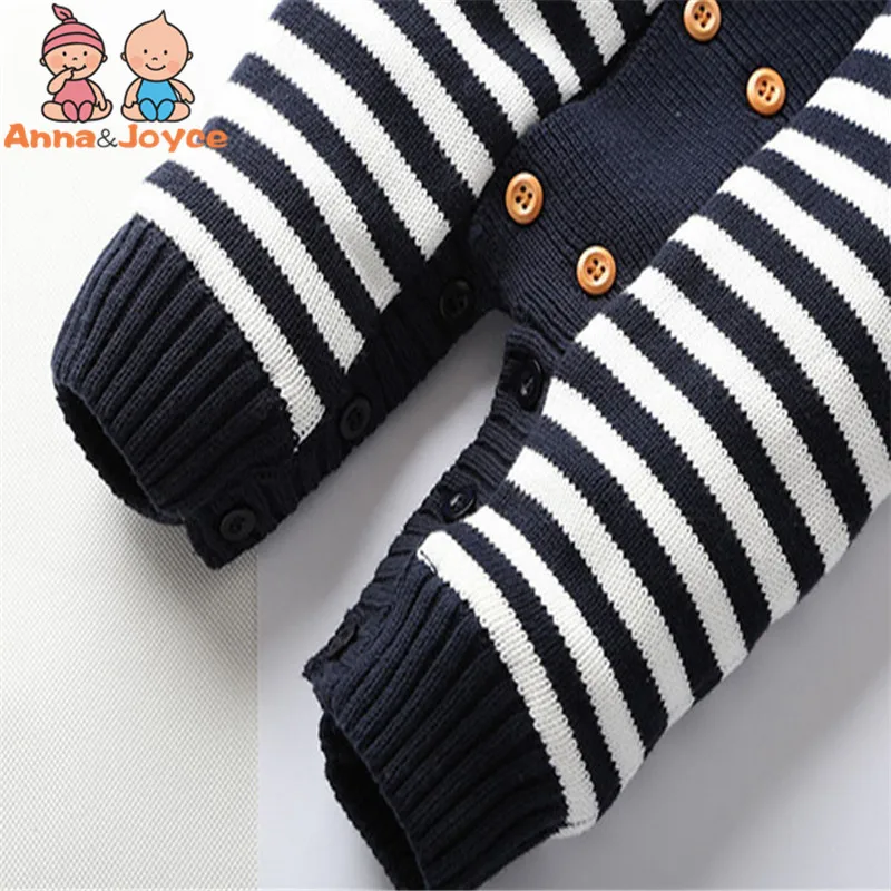 Baby ClothesWinter Cap Hats Baby Sweaters Baby Rompers Thick Cotton Outfit Newborn Jumpsuit for Children Baby Costume image 6