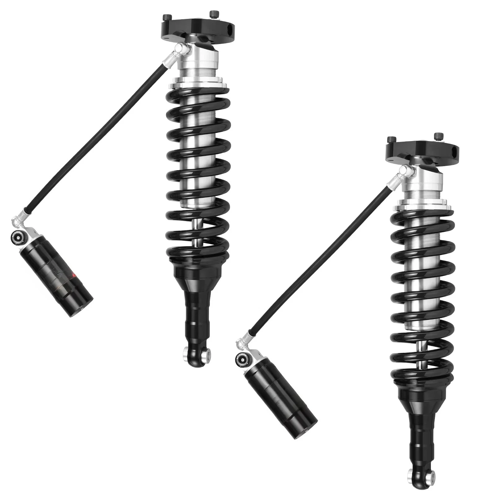 

For 2010-UP LC150/FJ/4Runner V.S.2.5 Front Coilover Shocks Absorber (0-3 Lift) Adjustable/21 Section Suspension Lift Kits