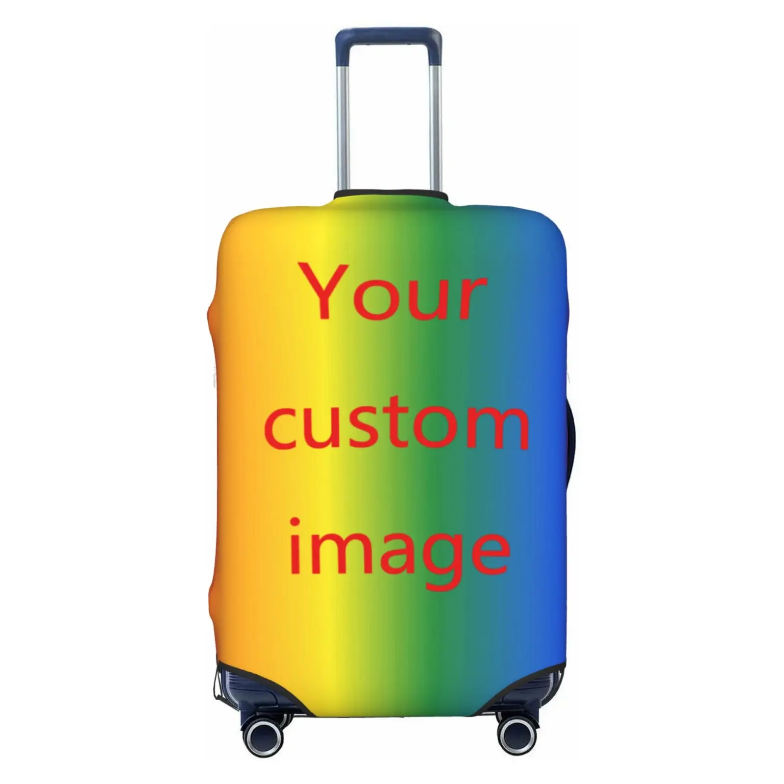 Colored luggage covers support customized designs, exclusive luggage covers for you, luggage protective covers