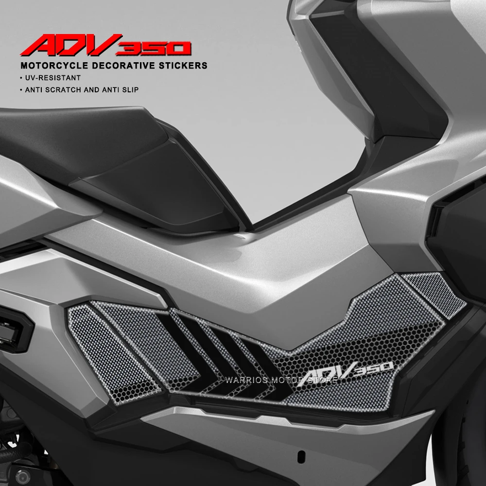 

Для HONDA ADV 350 ADV350 2022 2023 водостойкая наклейка на Корпус мотоцикла Наклейка 3D эпоксидная наклейка Нескользящая декоративная наклейка