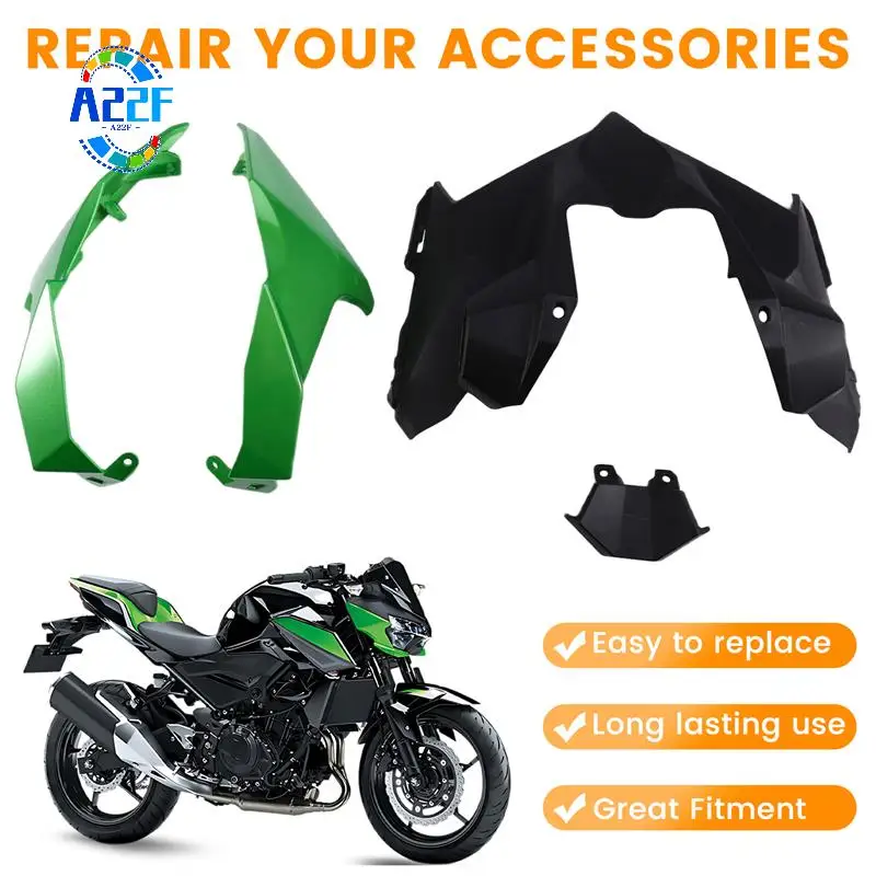 

A22F-рама передней фары мотоцикла, накладка на фару в сборе для Kawasaki Z250 Z900 Z650 Z400 KLR650 ZR1000 2019-2023