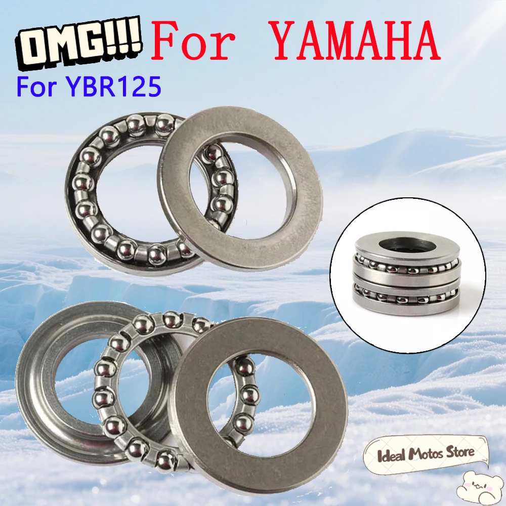

For YAMAHA YBR 125 YB125 YBR125 YB125Z 125CC Motorcycle New Steering Stem Bearing Steering Column Pressure Ball Head Race Kit