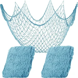 Fish Net Decorations Mermaid Under The Sea Party DIY Ocean Theme Hawaiian Beach Party Supplies Boy Girl Birthday Party Babyshow